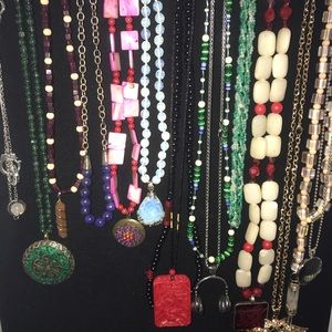 Necklaces all new  35-50 each